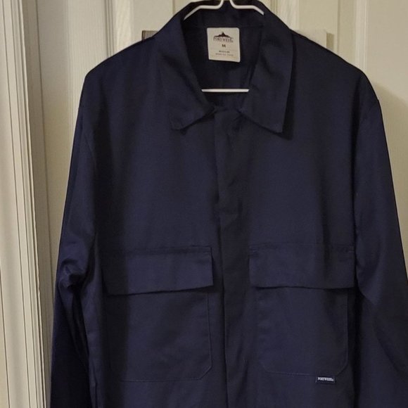 PortWest Navy Coverall / Style S999/ Size M - Picture 2 of 6